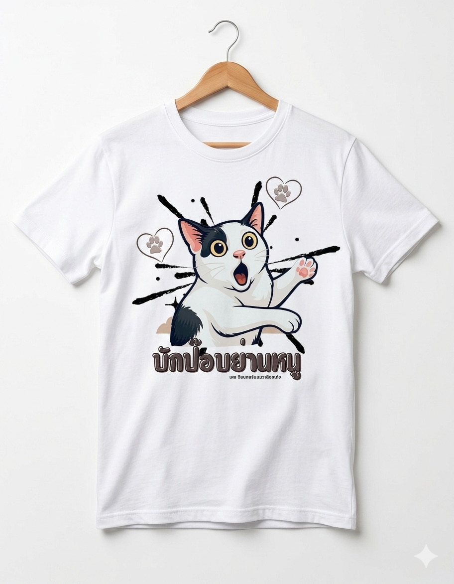 เสื้อยืดป๊อบคอร์น